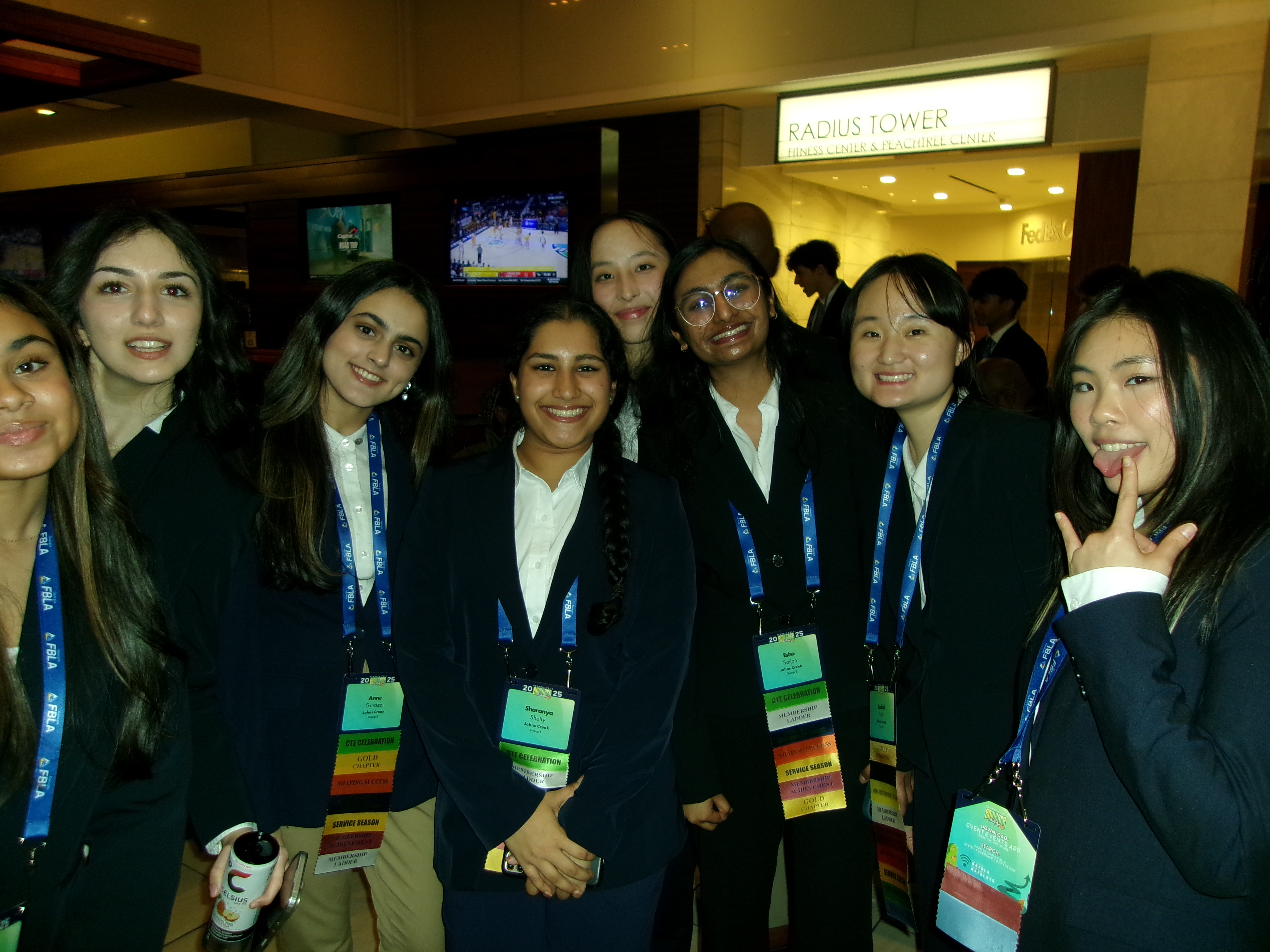 State Leadership Conference 2024-25 chapter team photo